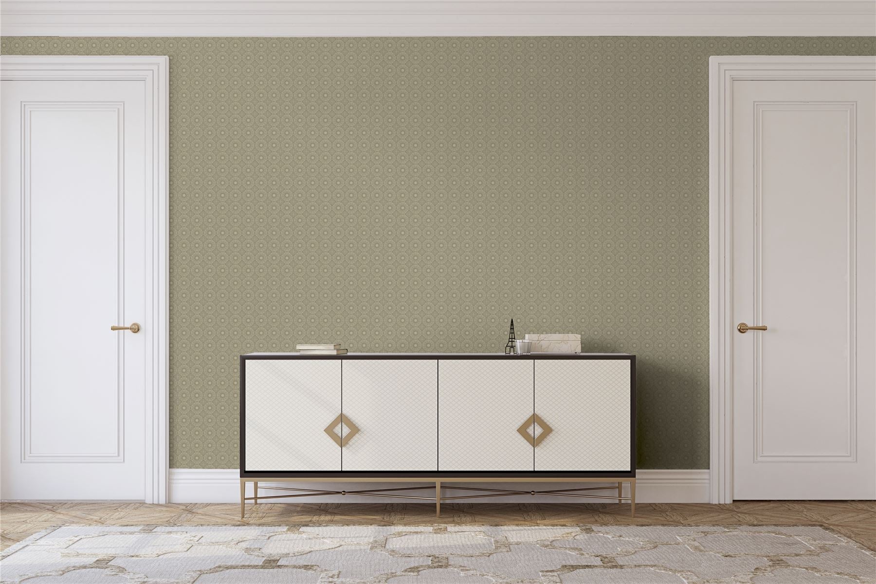 Symmetrical Chic Wallpaper