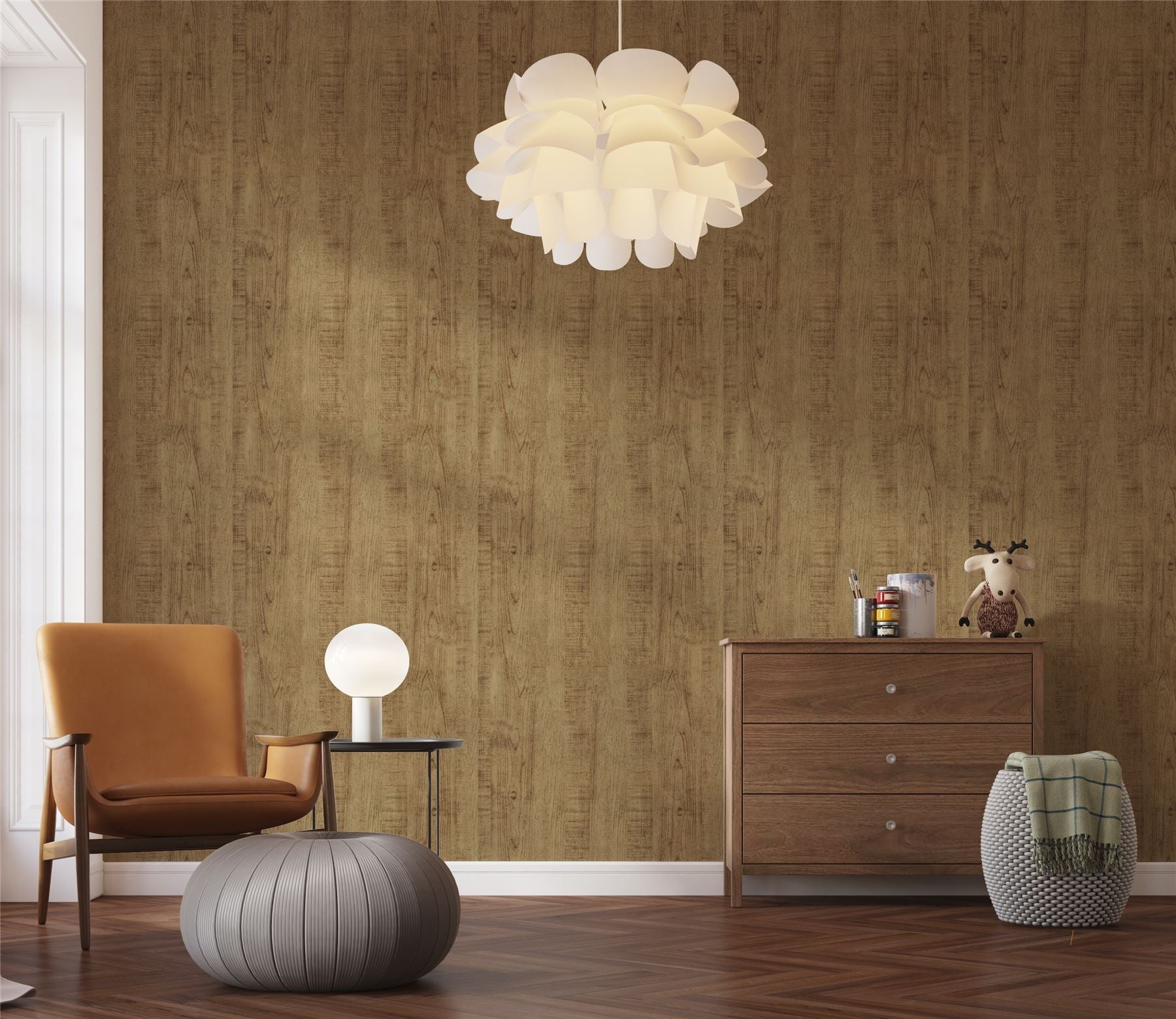 Luxe Timber Wallpaper sw6