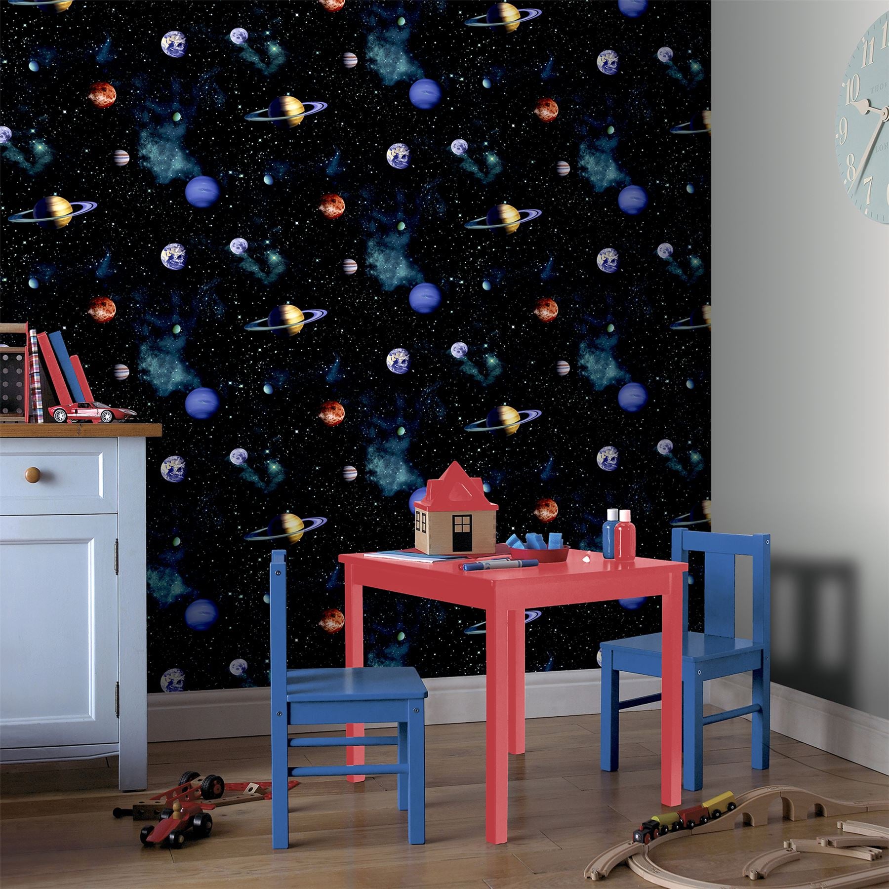 Cosmos Charcoal Wallpaper sw12