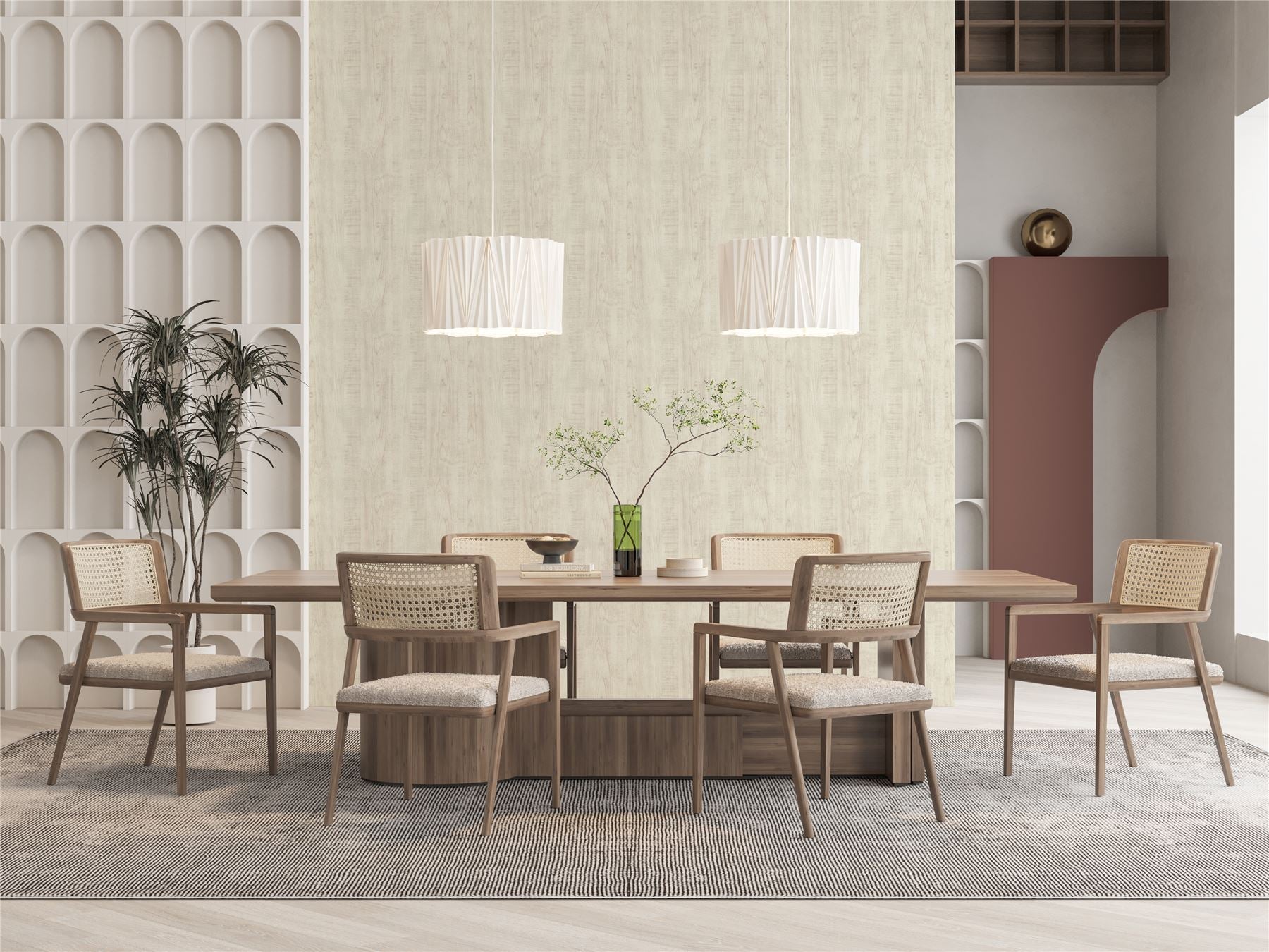 Luxe Timber Wallpaper sw6