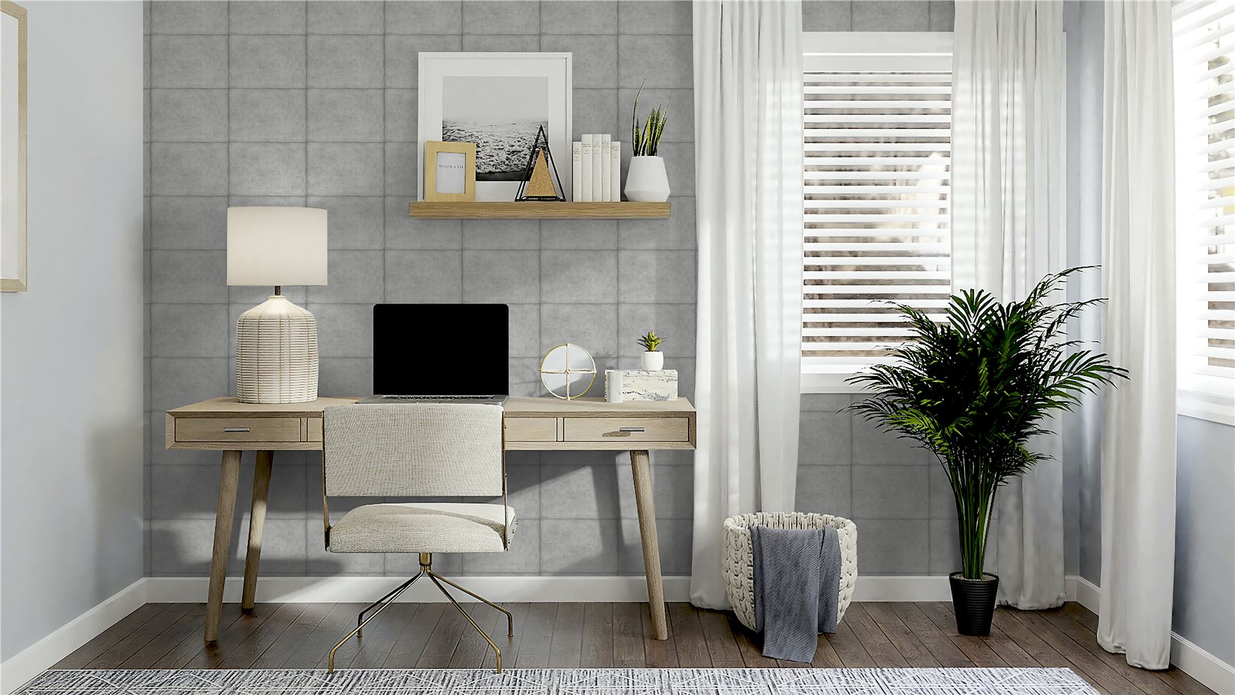 Urban Block Wallpaper