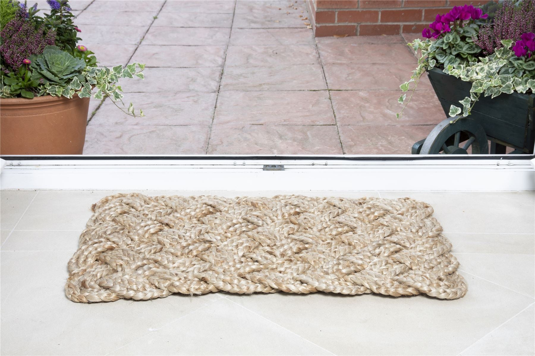 Stockport Lovers Knot Jute 45x75cm Doormat