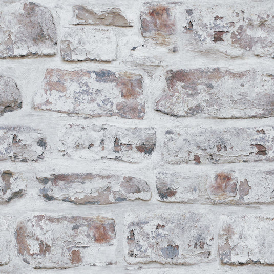Whitewashed Wall White Wallpaper sw12