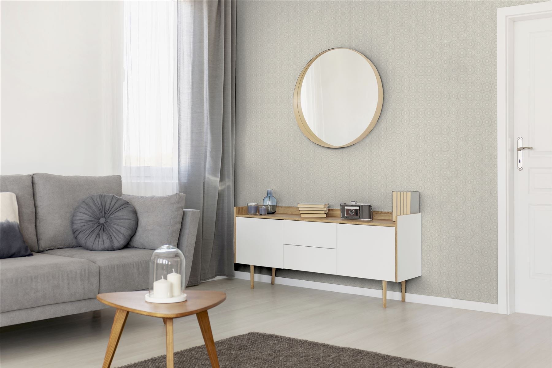 Symmetrical Chic Wallpaper