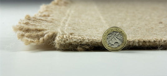 Jute Effect Herringbone 200 x 290cm Rug