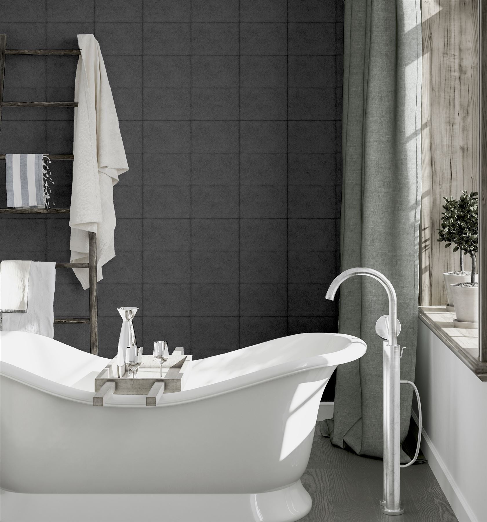 Urban Block Wallpaper