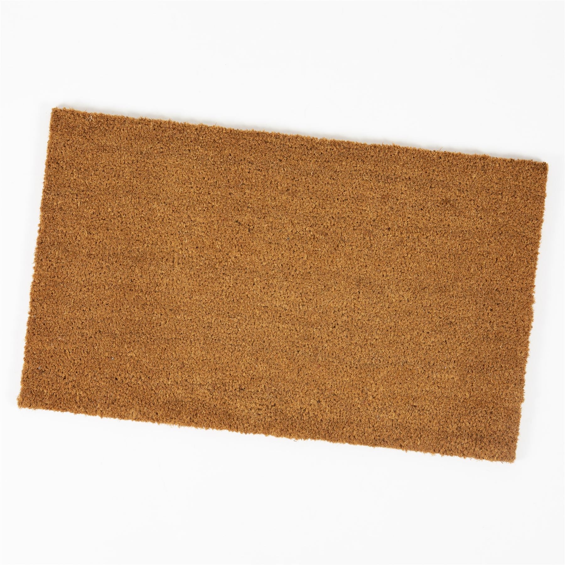 Astley Plain PVC Backed Coir 45x75cm Natural Doormat