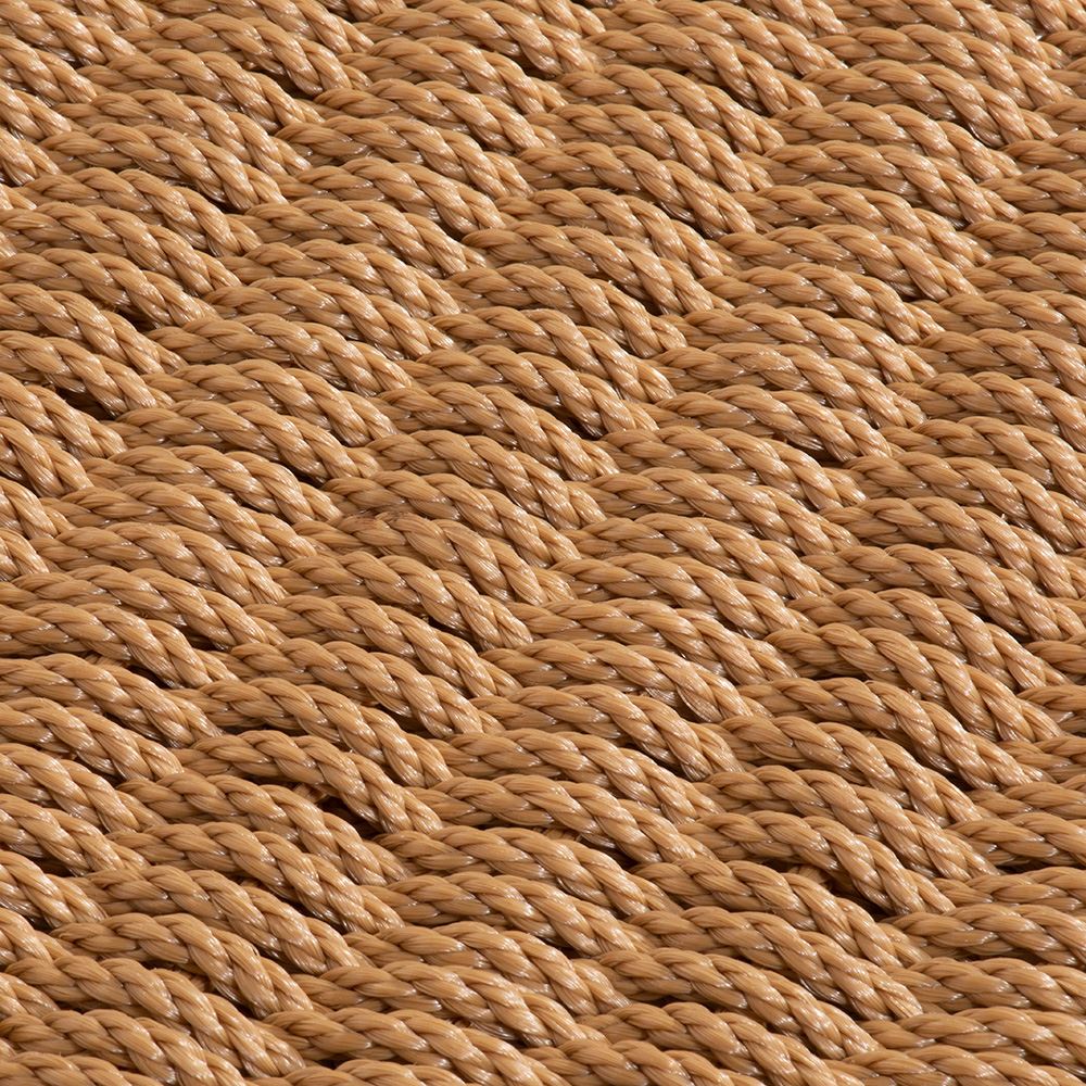 Didsbury Braided Polypropylene 45x75cm Beige Doormat