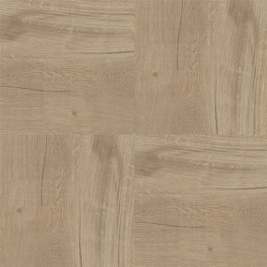 Floor Tile Wood 30.5x30.5cm Natural (10 Tiles Per Pack) - sw6