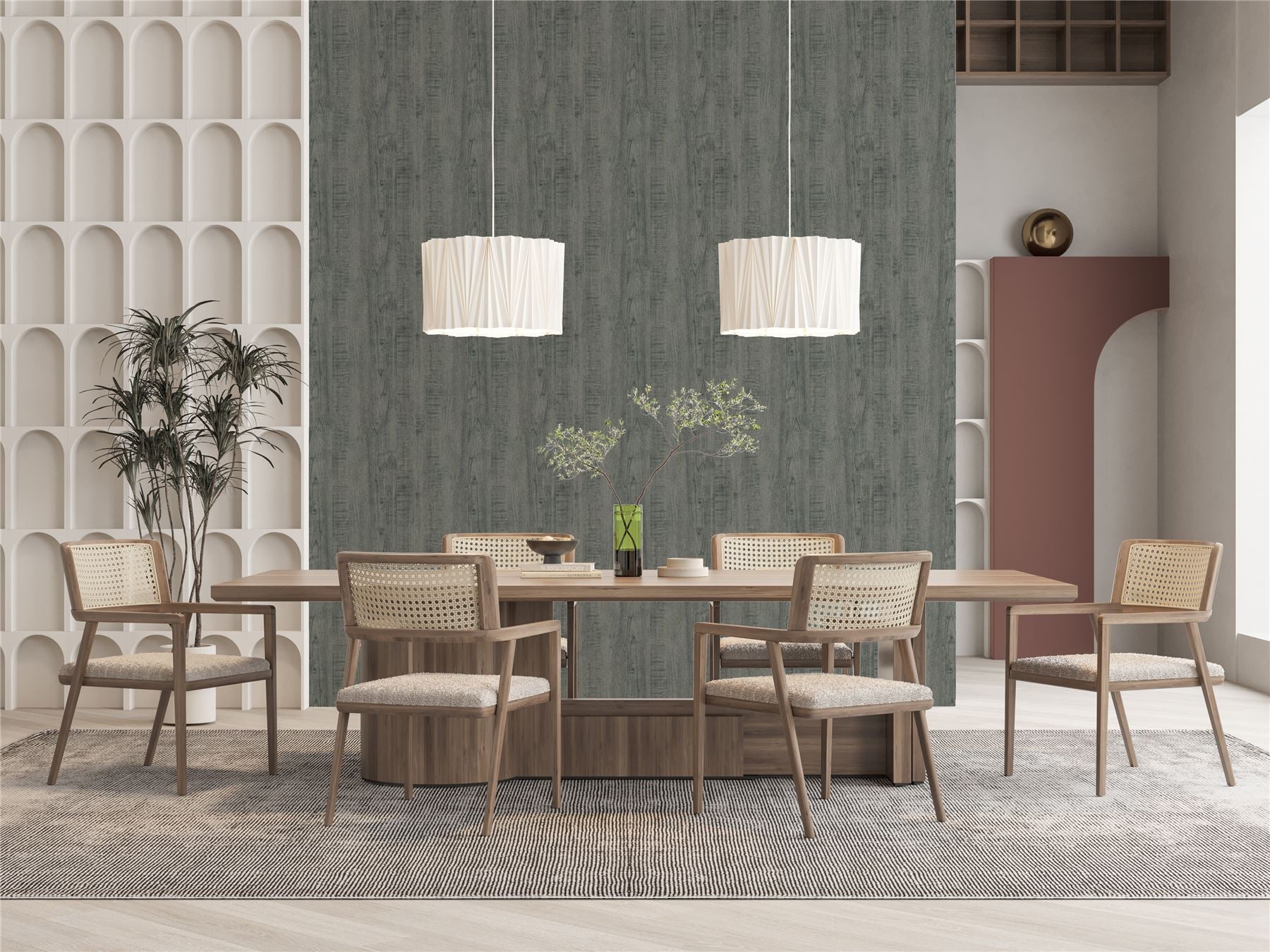 Luxe Timber Wallpaper sw6