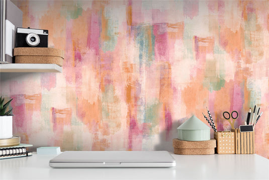 Painterly Pattern Wallpaper