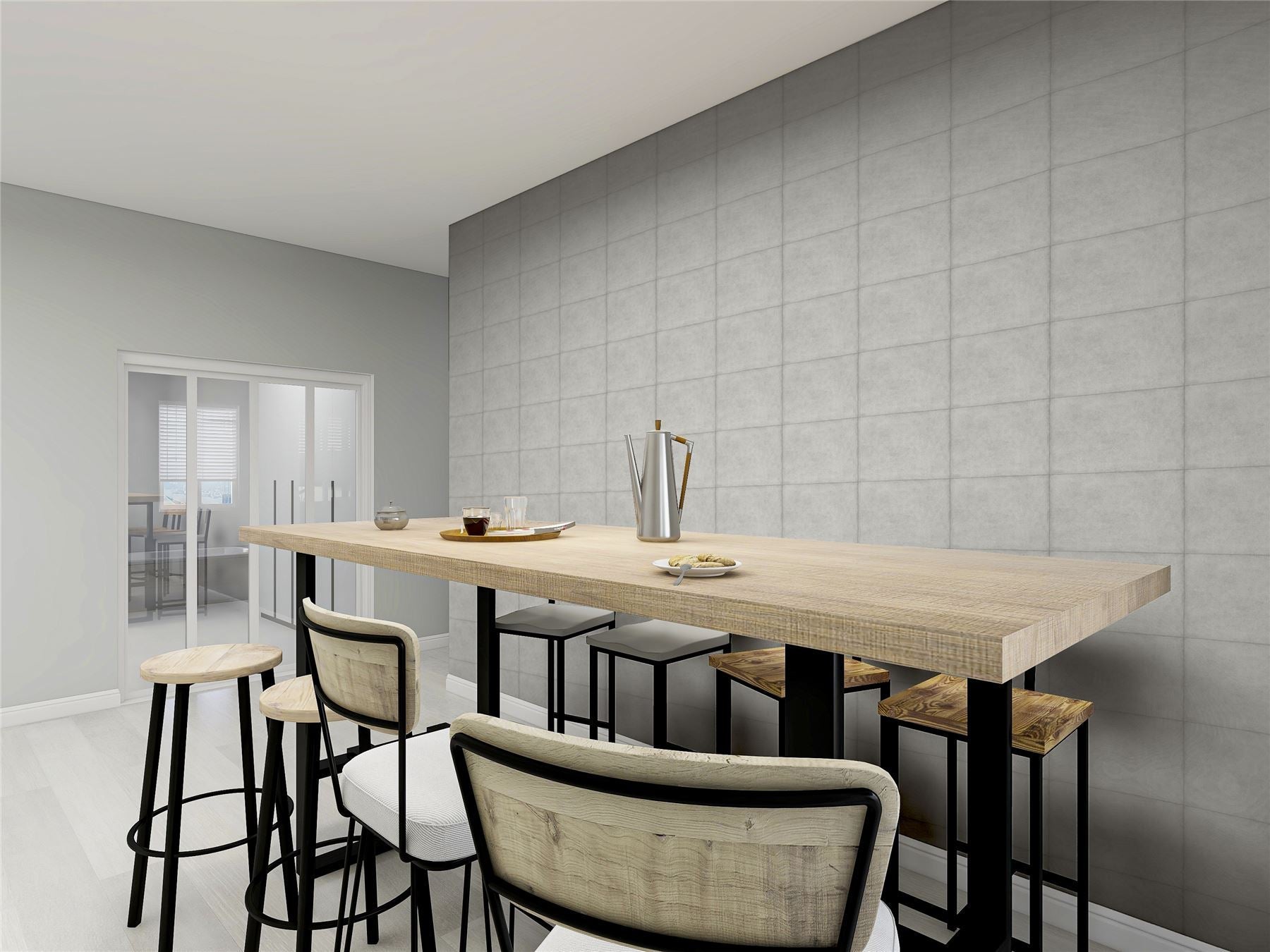 Urban Block Wallpaper