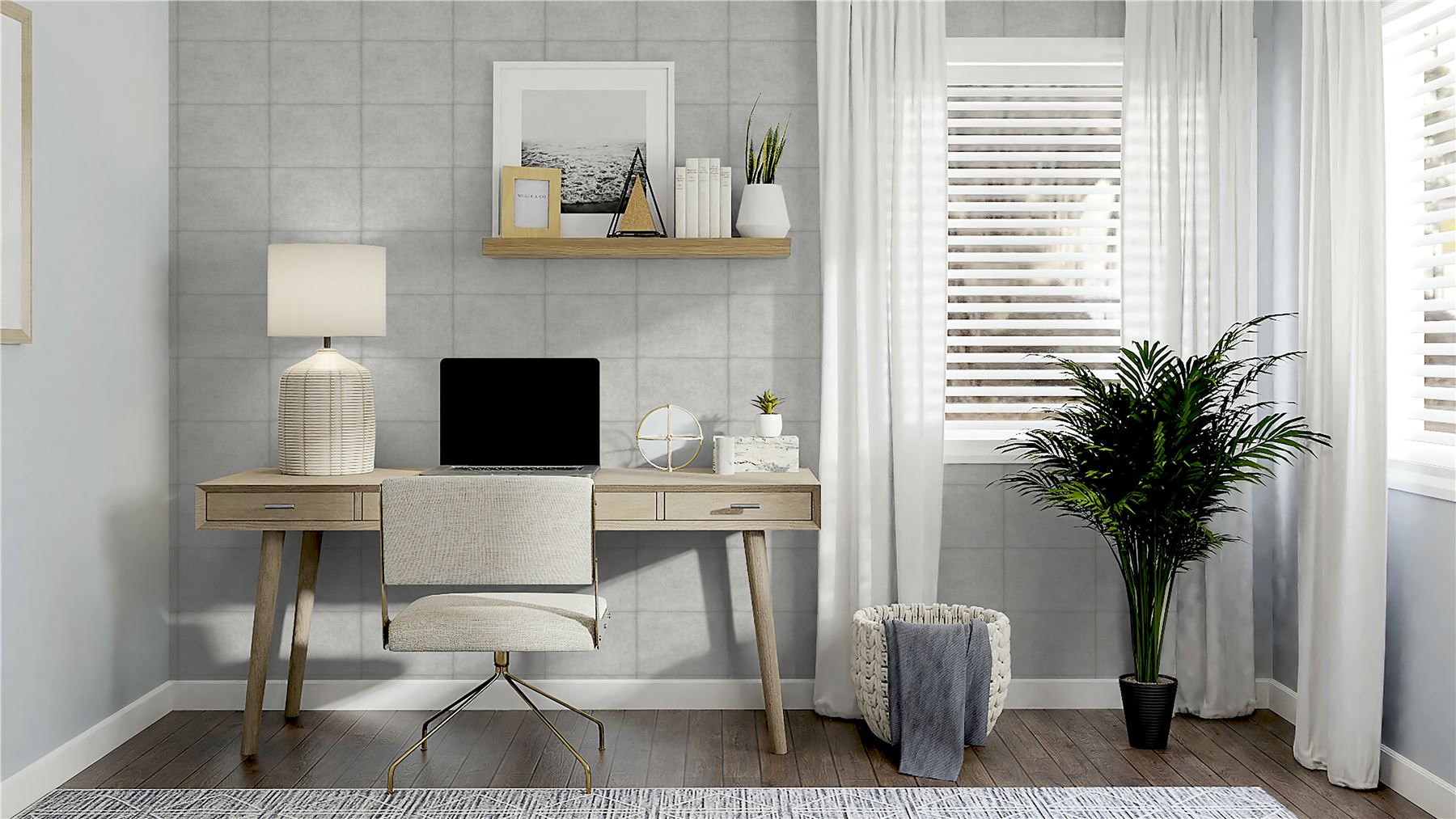 Urban Block Wallpaper