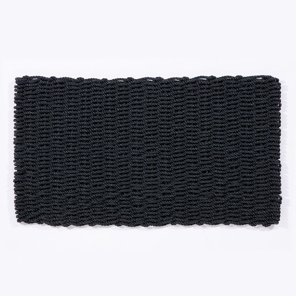 Didsbury Braided Polypropylene 55x100cm Navy Doormat