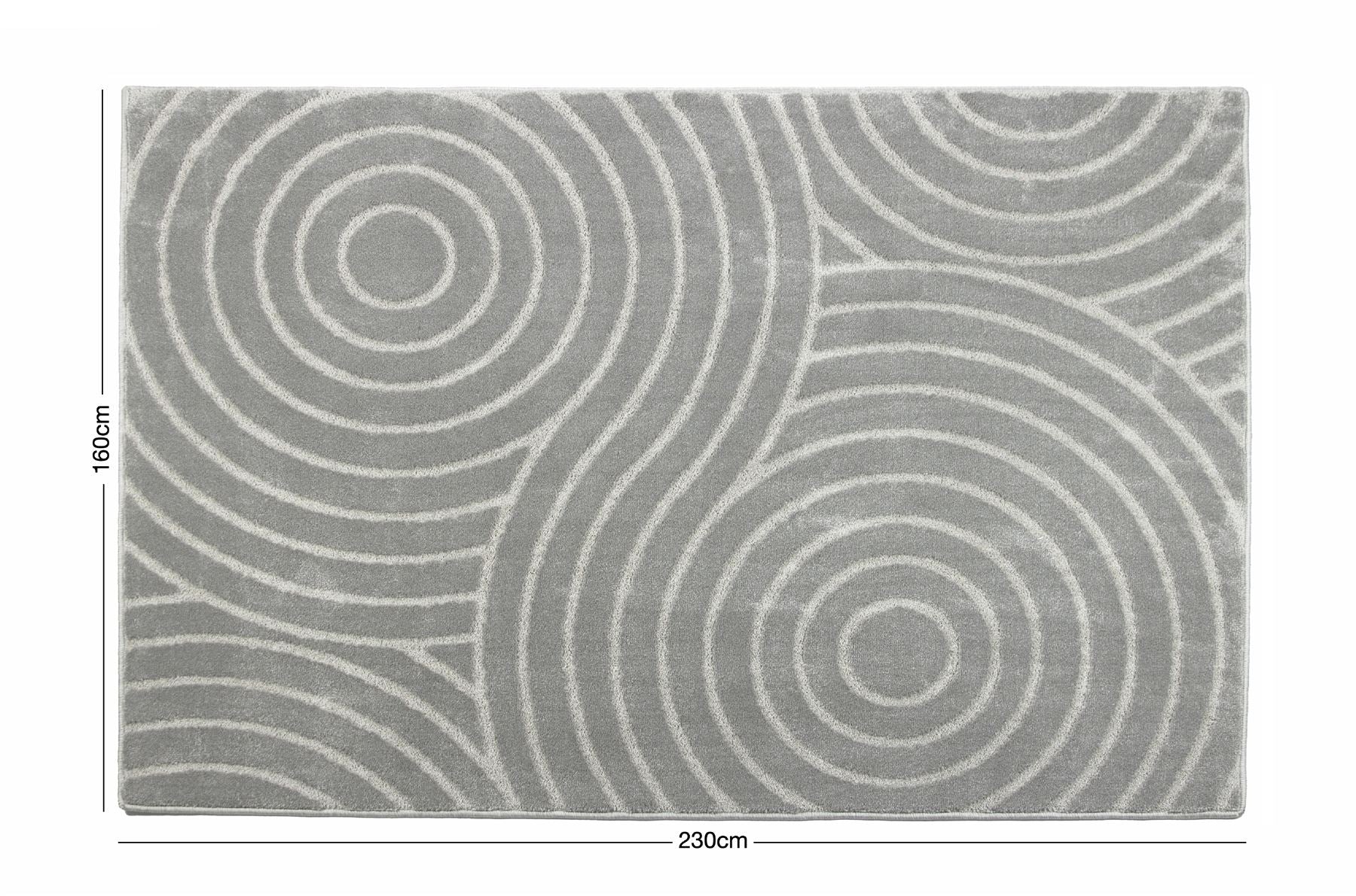 Rhythm Sculpt Grey Rug