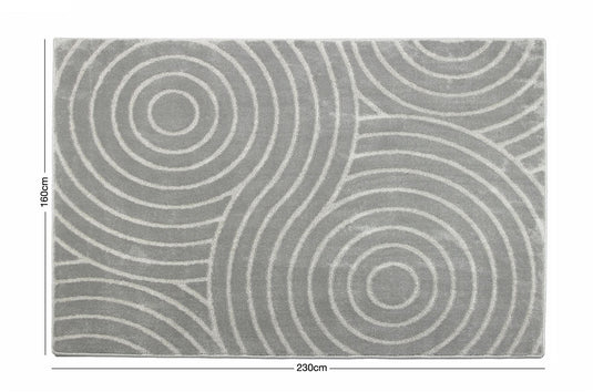 Rhythm Sculpt Grey Rug
