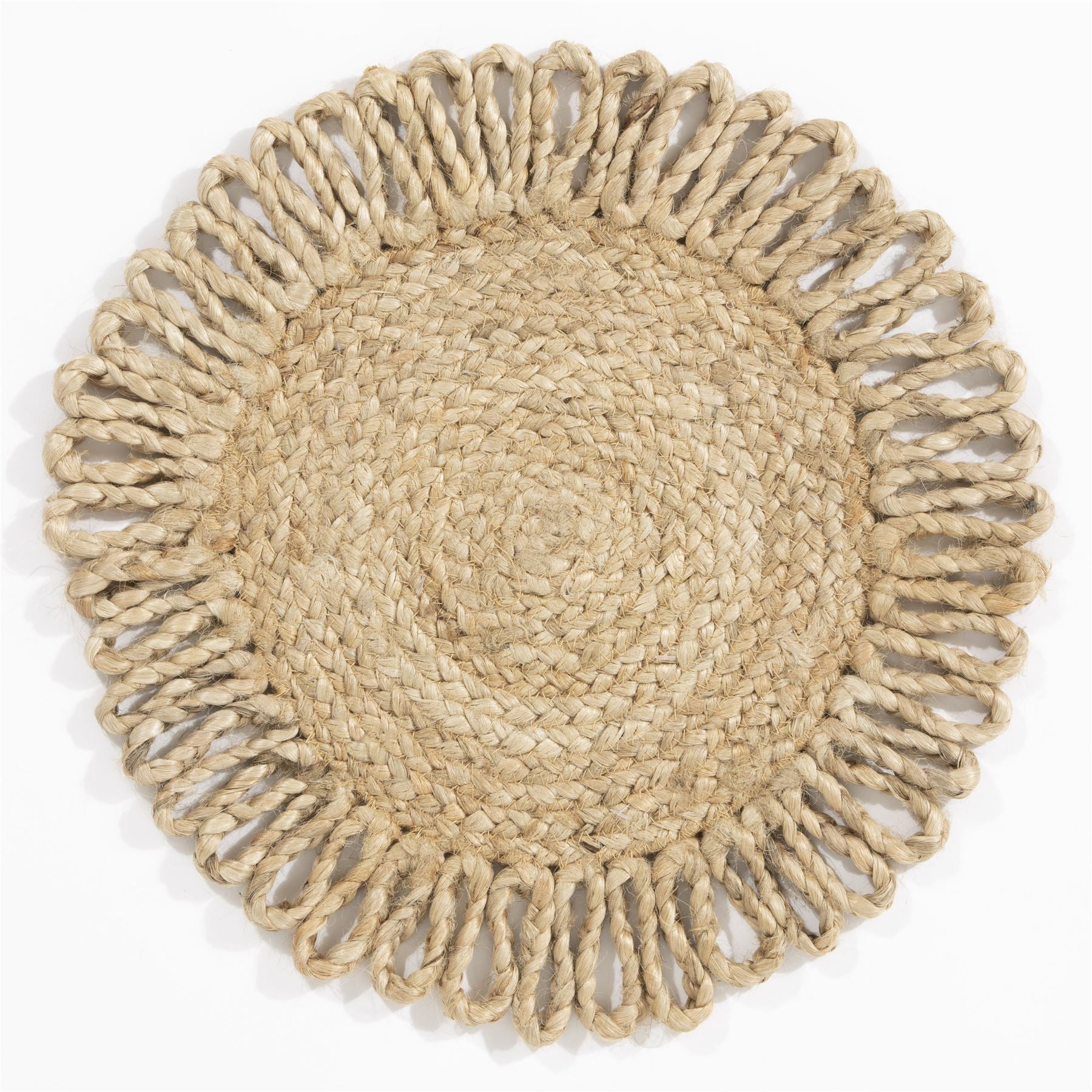 Thames Jute Star 36x36cm Natural Set of 2 Placemats