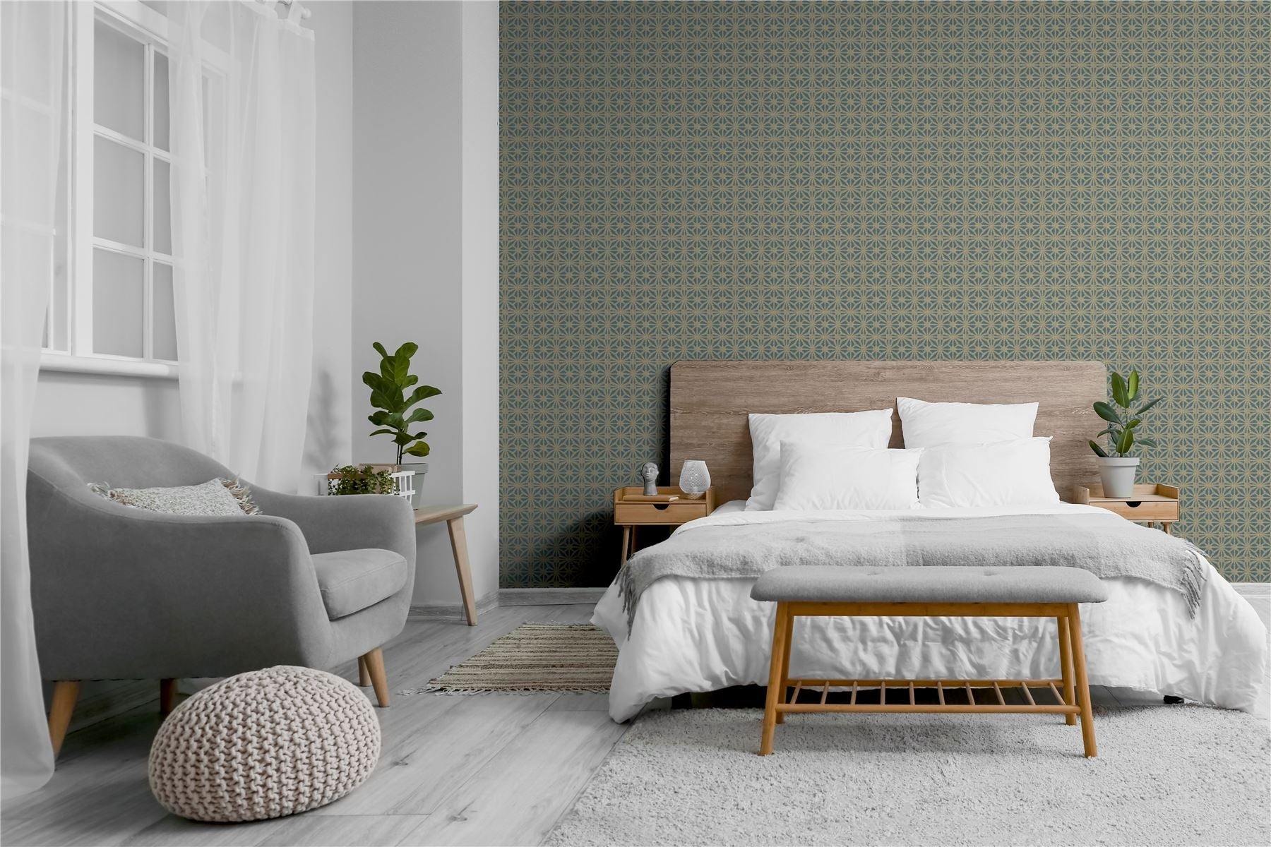 Moorish Mosaic Wallpaper sw6