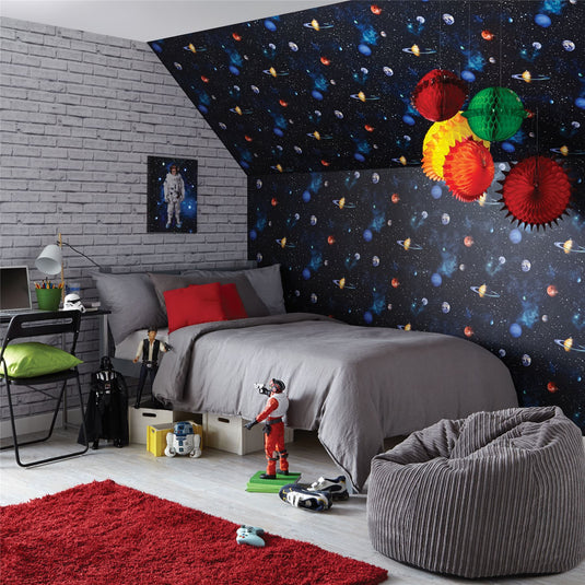 Cosmos Charcoal Wallpaper sw12
