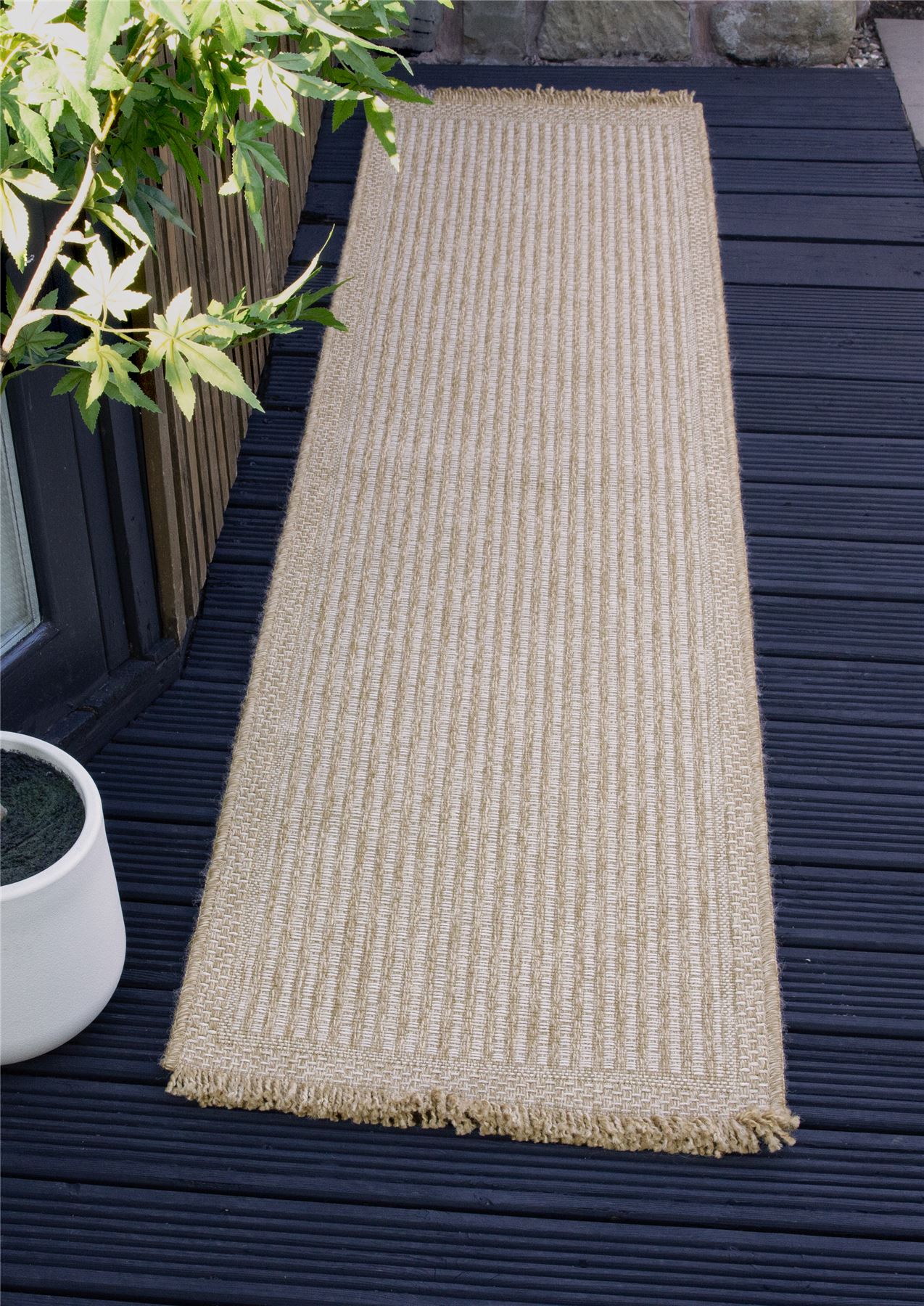 Jute Effect Weave 60 x 230cm Runner