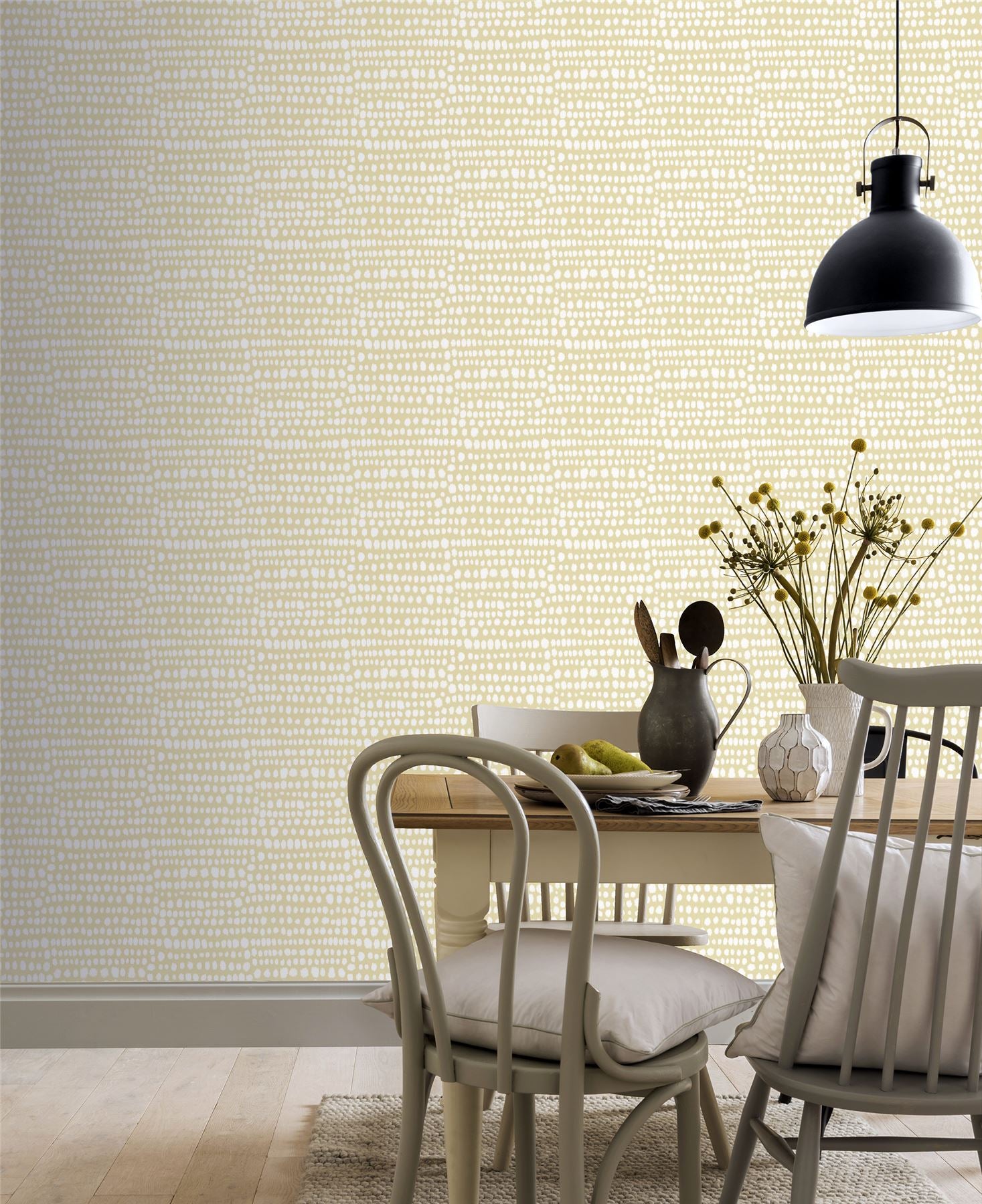 Artistick Tribal Ochre Wallpaper