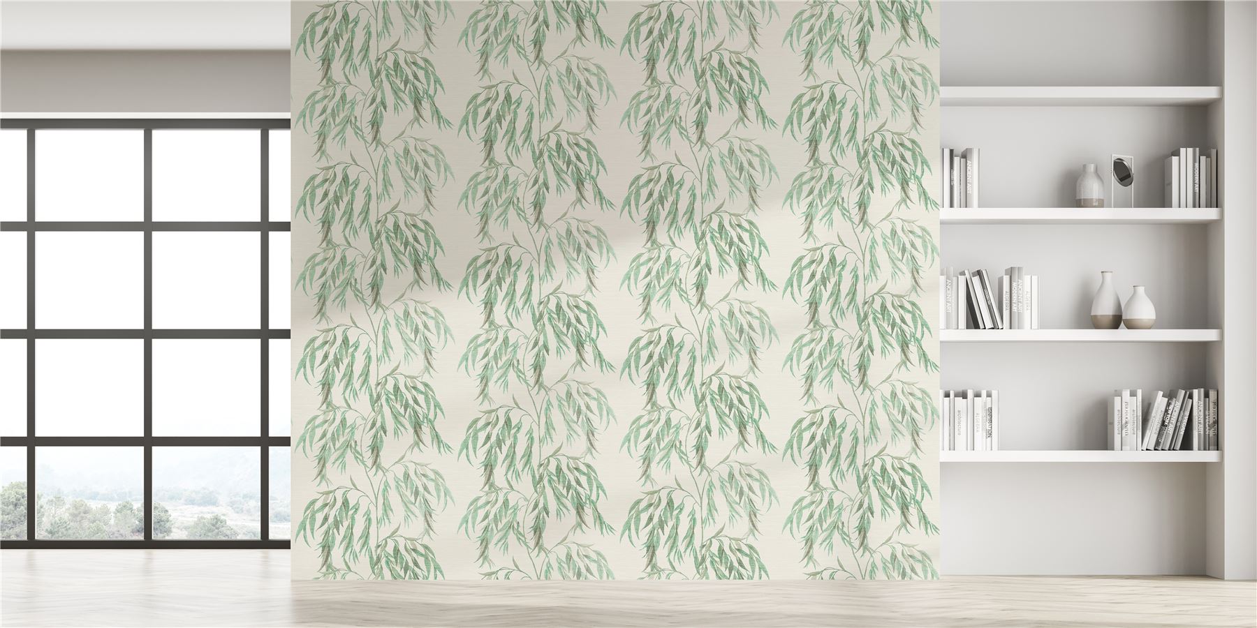Willow Tree White/Green sw12