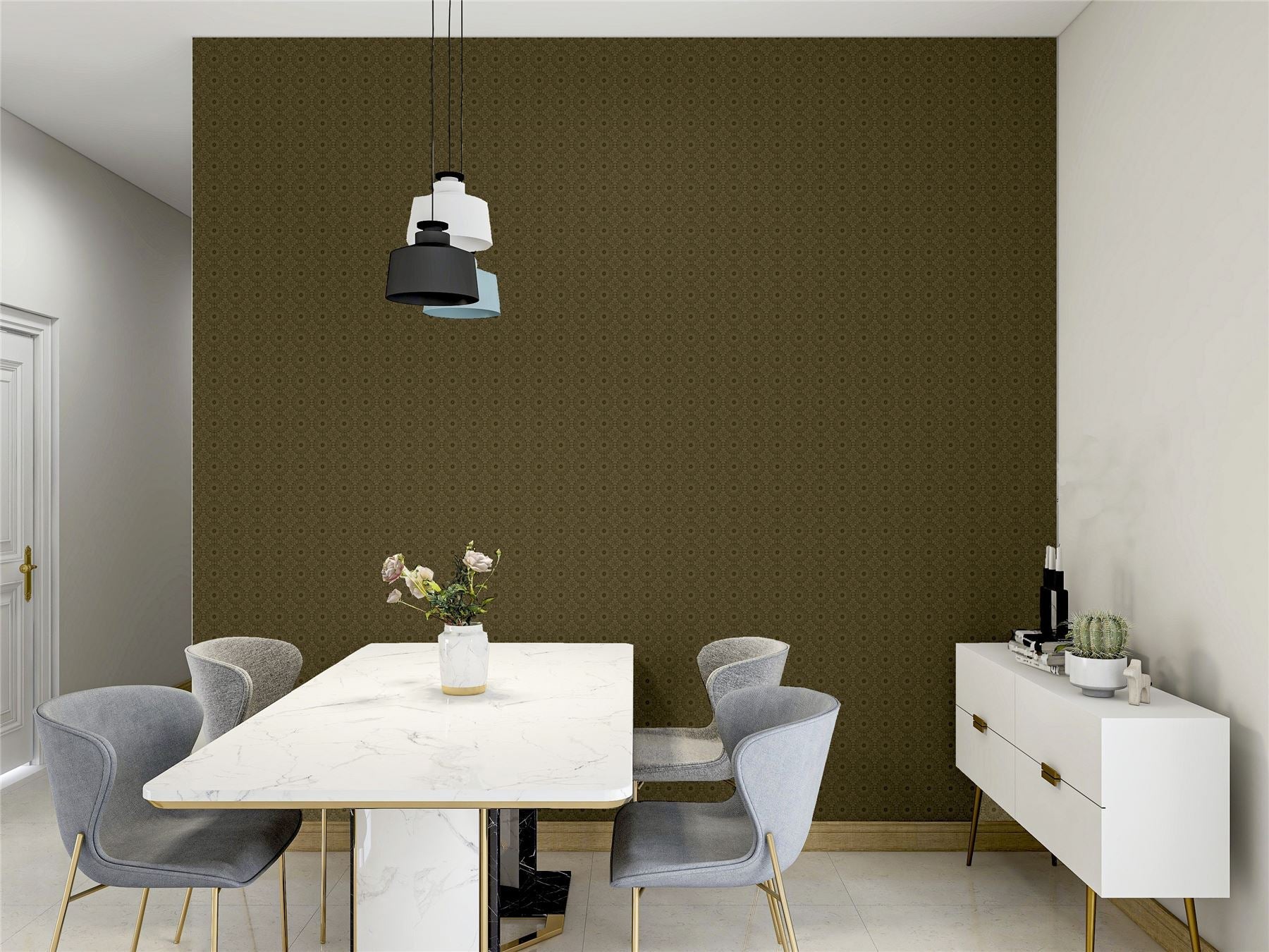 Symmetrical Chic Wallpaper
