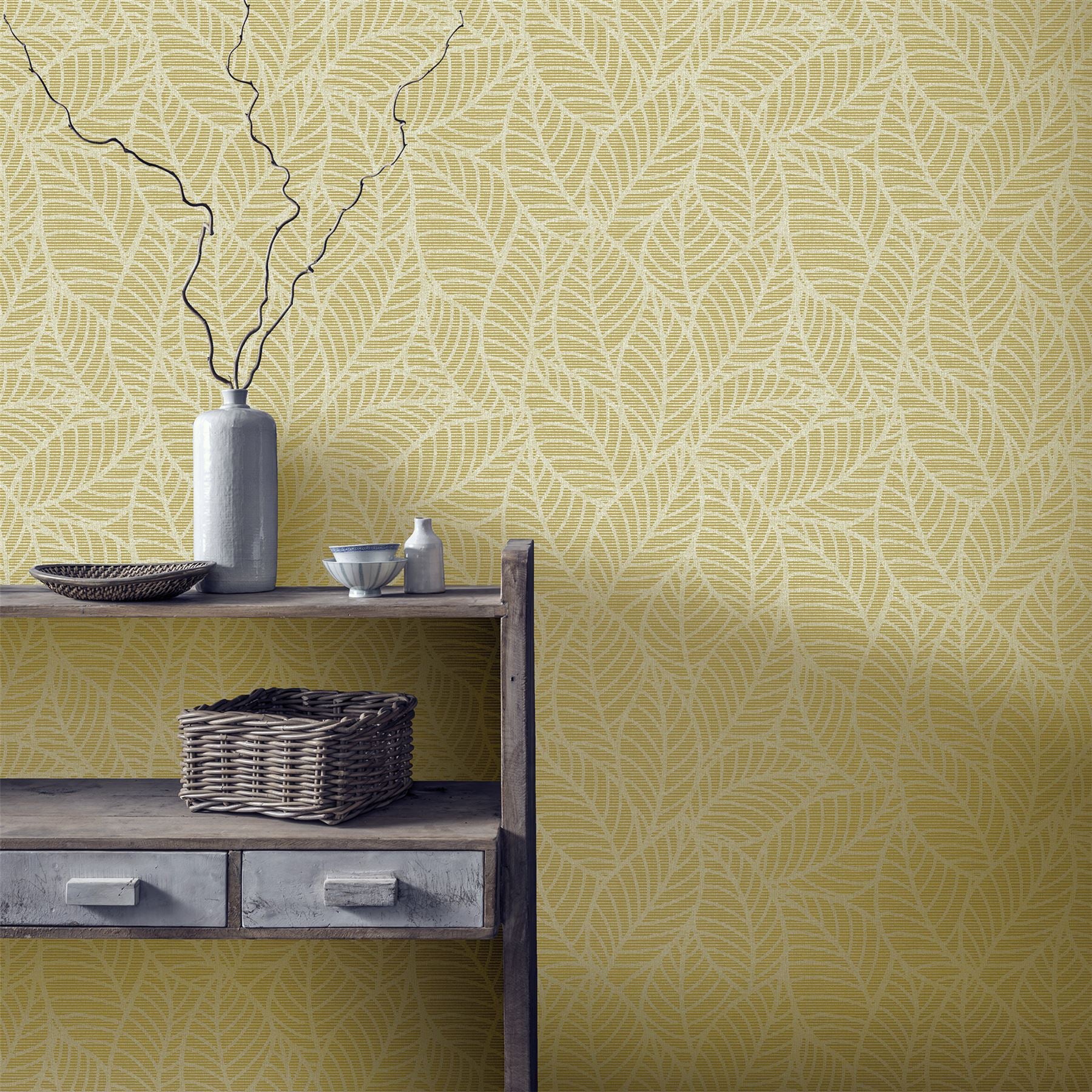 Leaf Lines Ochre sw12