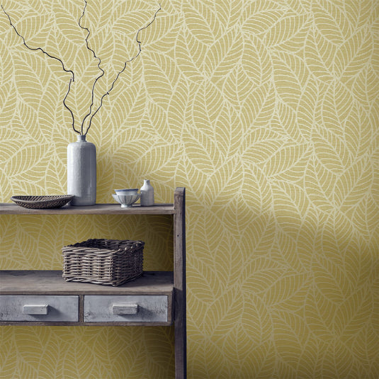 Leaf Lines Ochre sw12