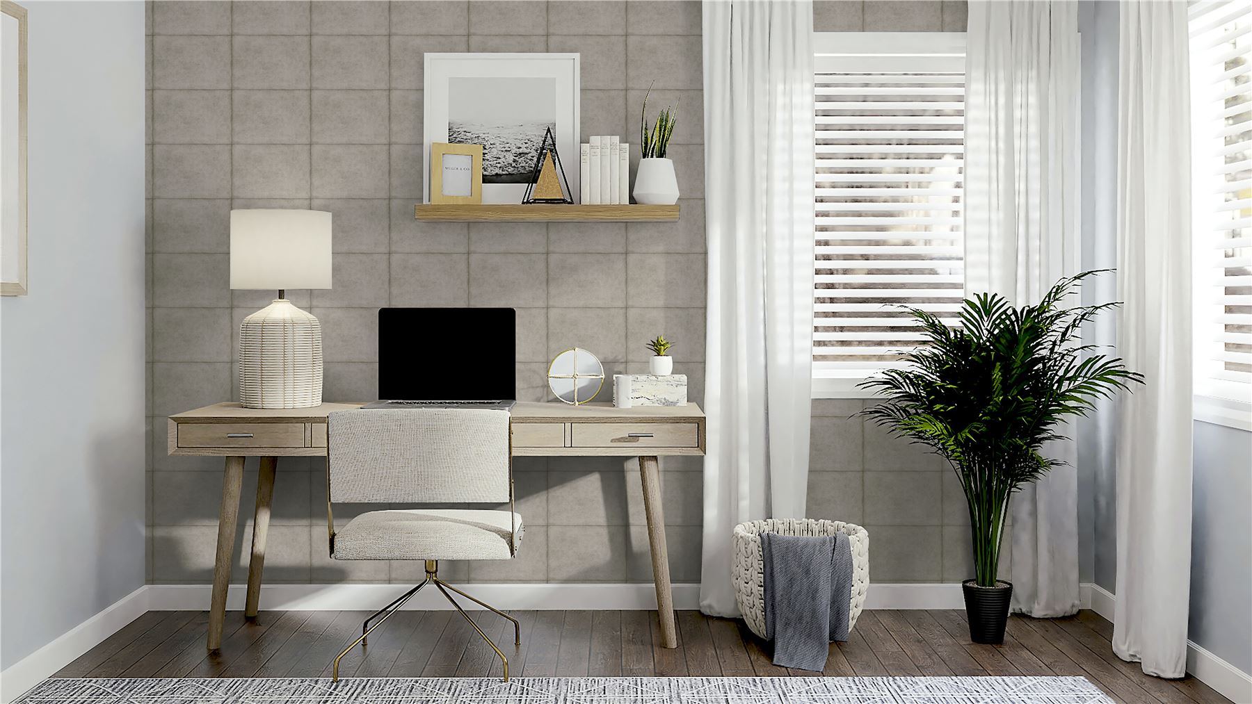 Urban Block Wallpaper