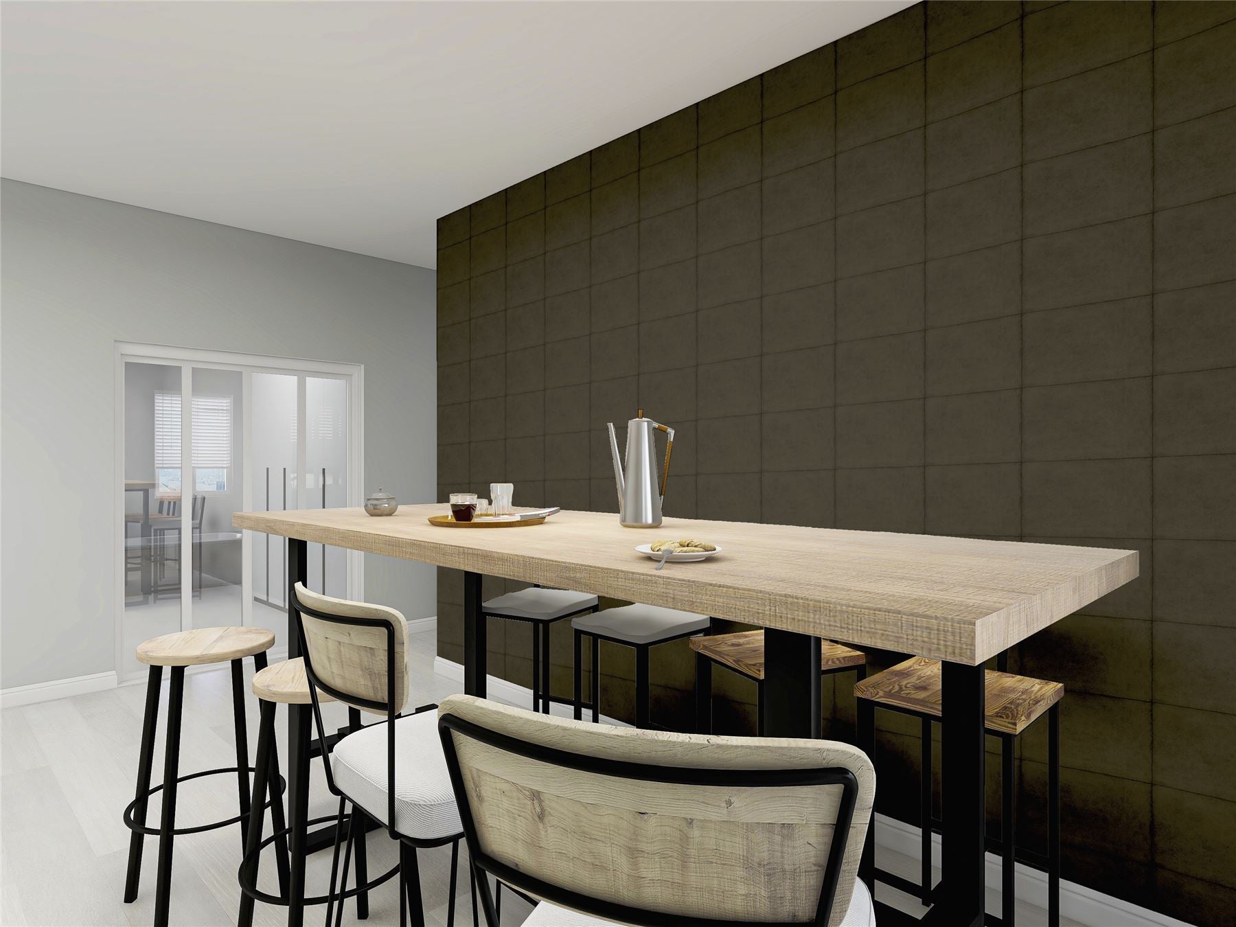 Urban Block Wallpaper