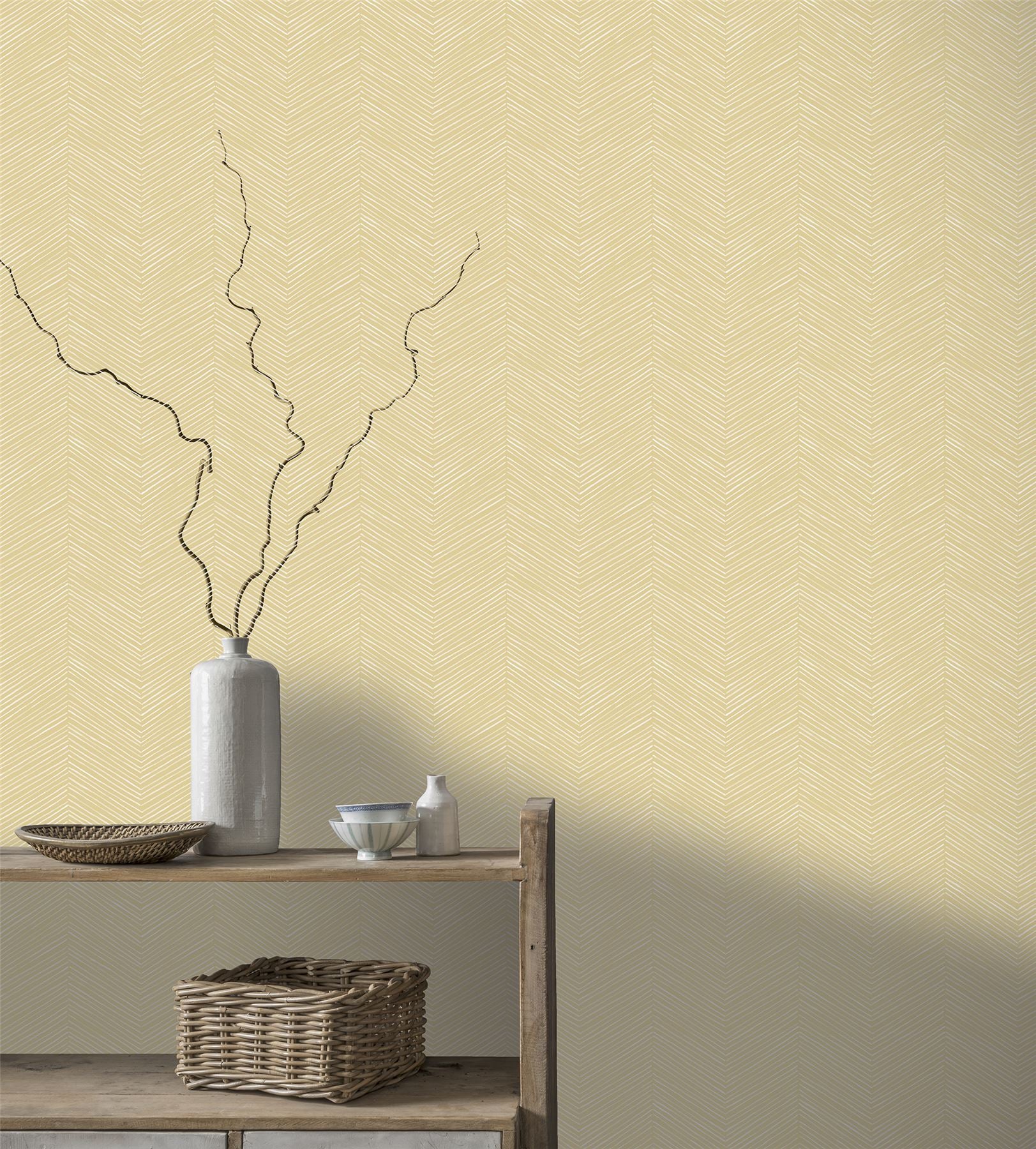 Arrow Weave Ochre sw12