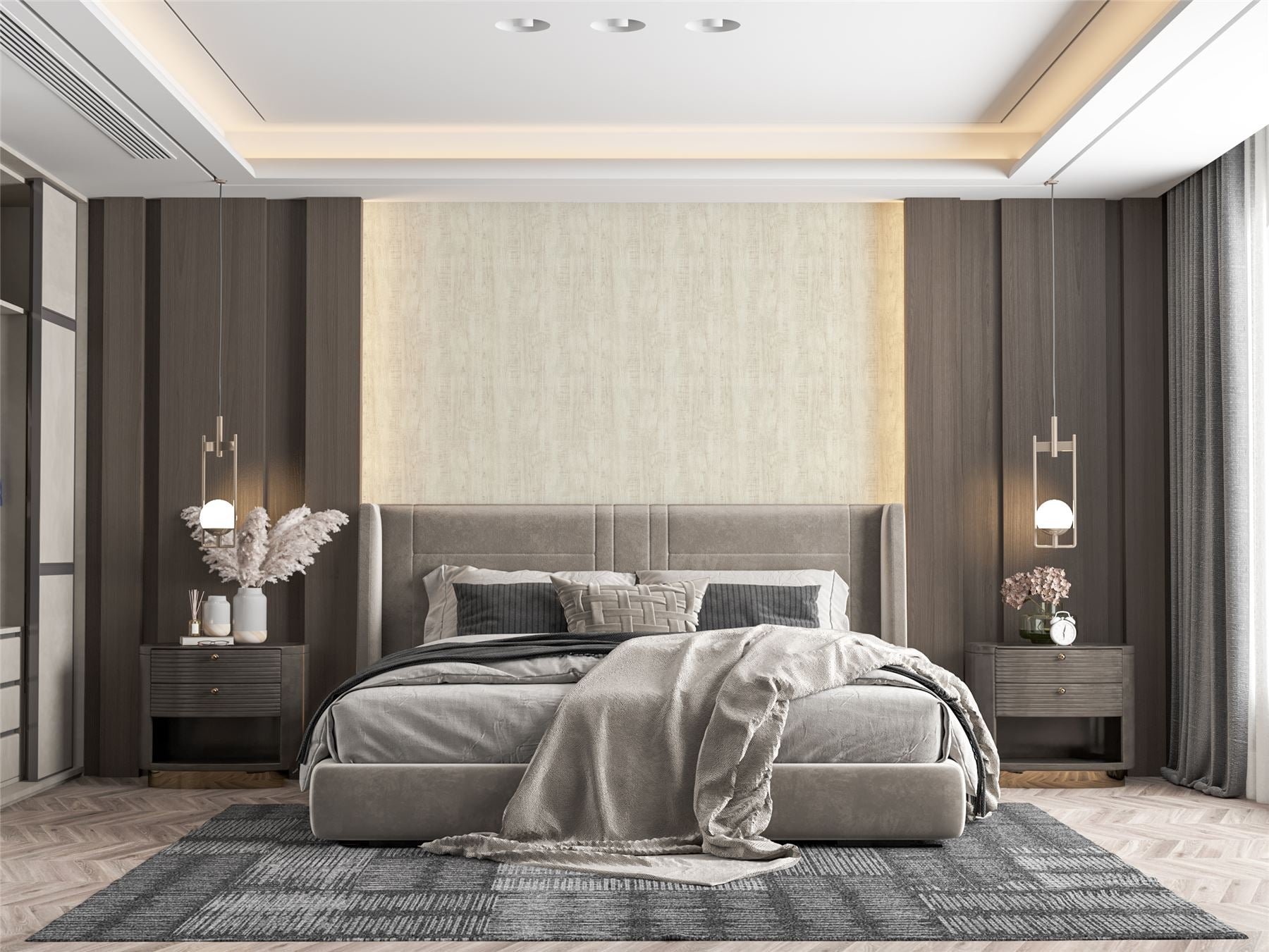 Luxe Timber Wallpaper sw6