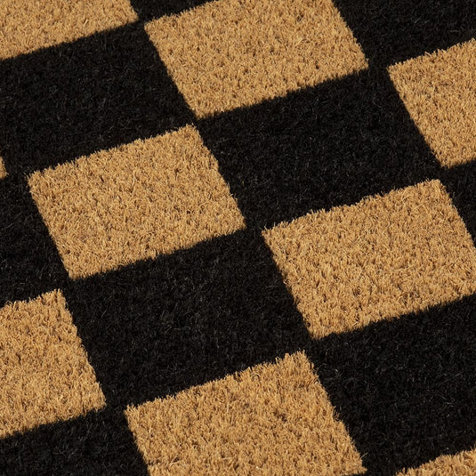 Astley Diamonds Printed PVC Backed Coir 40x120cm Doormat