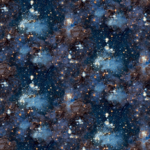 Stardust Charcoal/Blue Wallpaper