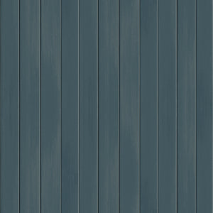 Flat Wooden Plank Blue Wallpaper