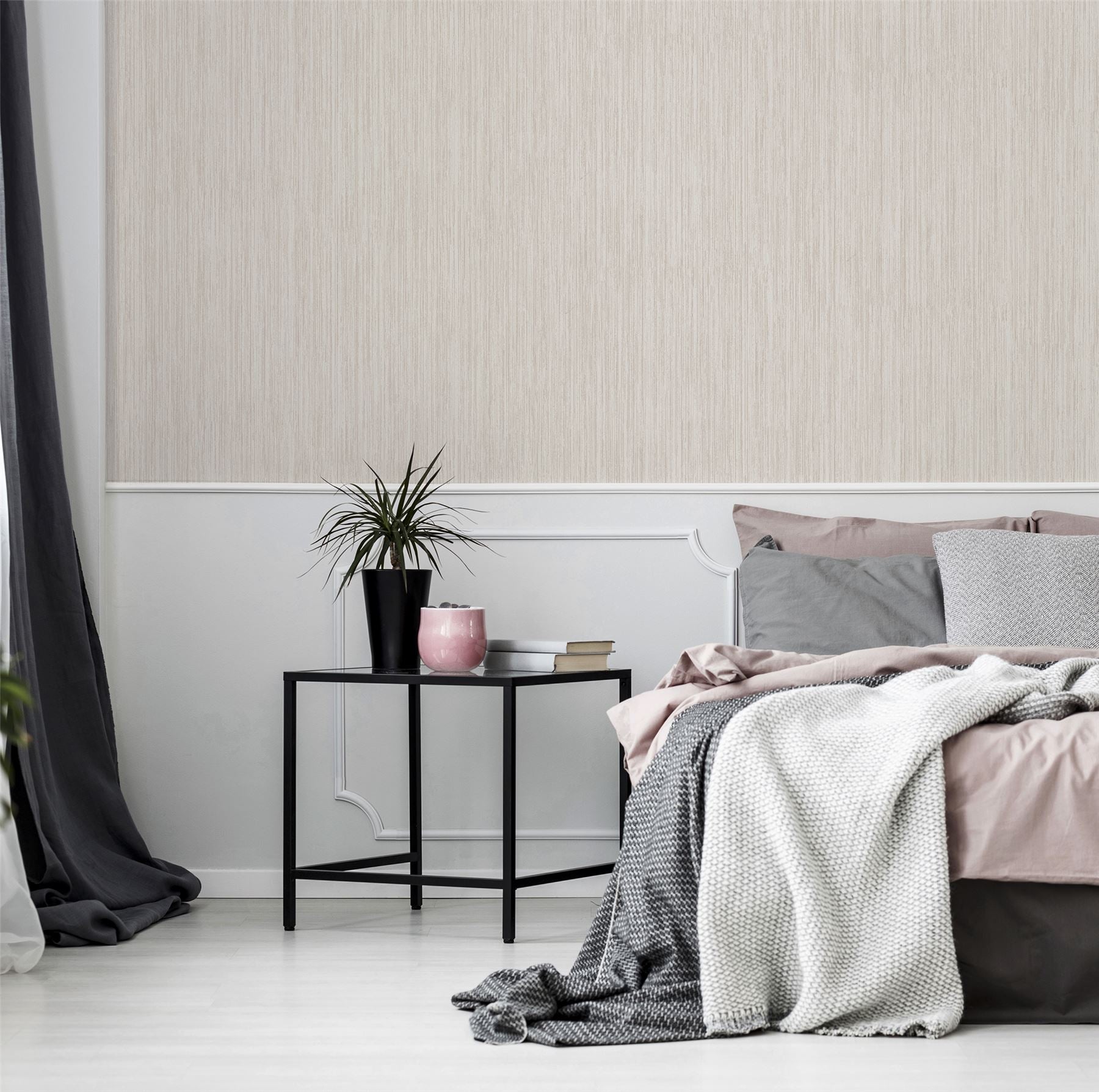 Diamond Plain Blush Wallpaper sw12