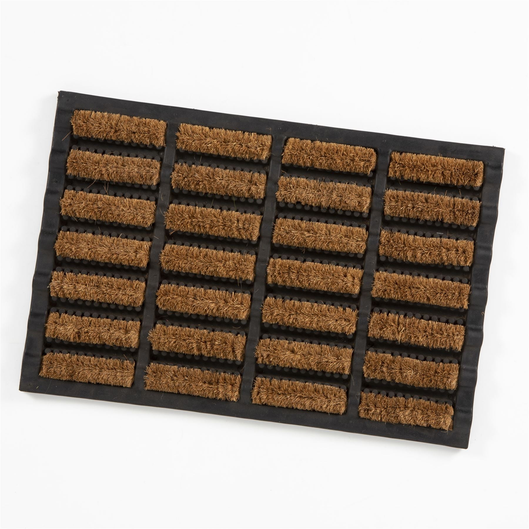 Middleton Rod Coir and Rubber 40x60cm Natural Doormat