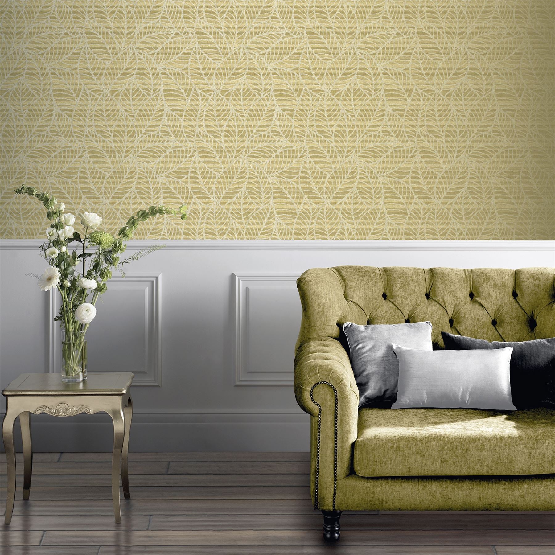 Leaf Lines Ochre sw12