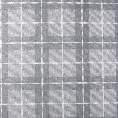 Heritage Check Grey/Silver Wallpaper
