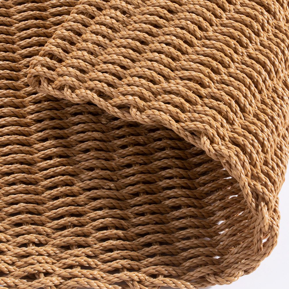 Didsbury Braided Polypropylene 45x75cm Beige Doormat