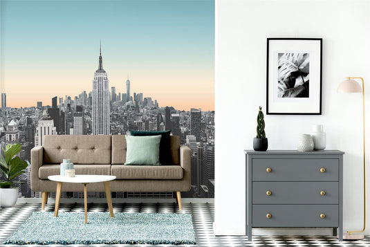 New York Sunset Mural 3 x 2.8m sw12