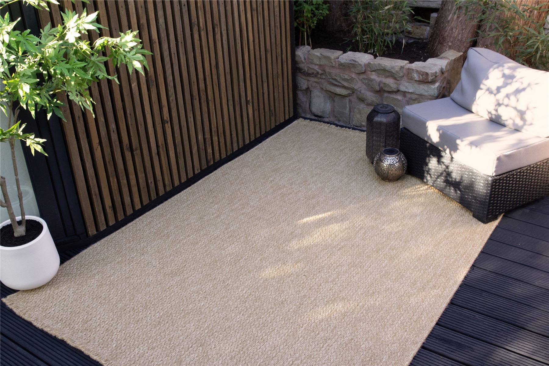 Jute Effect Twist Rug