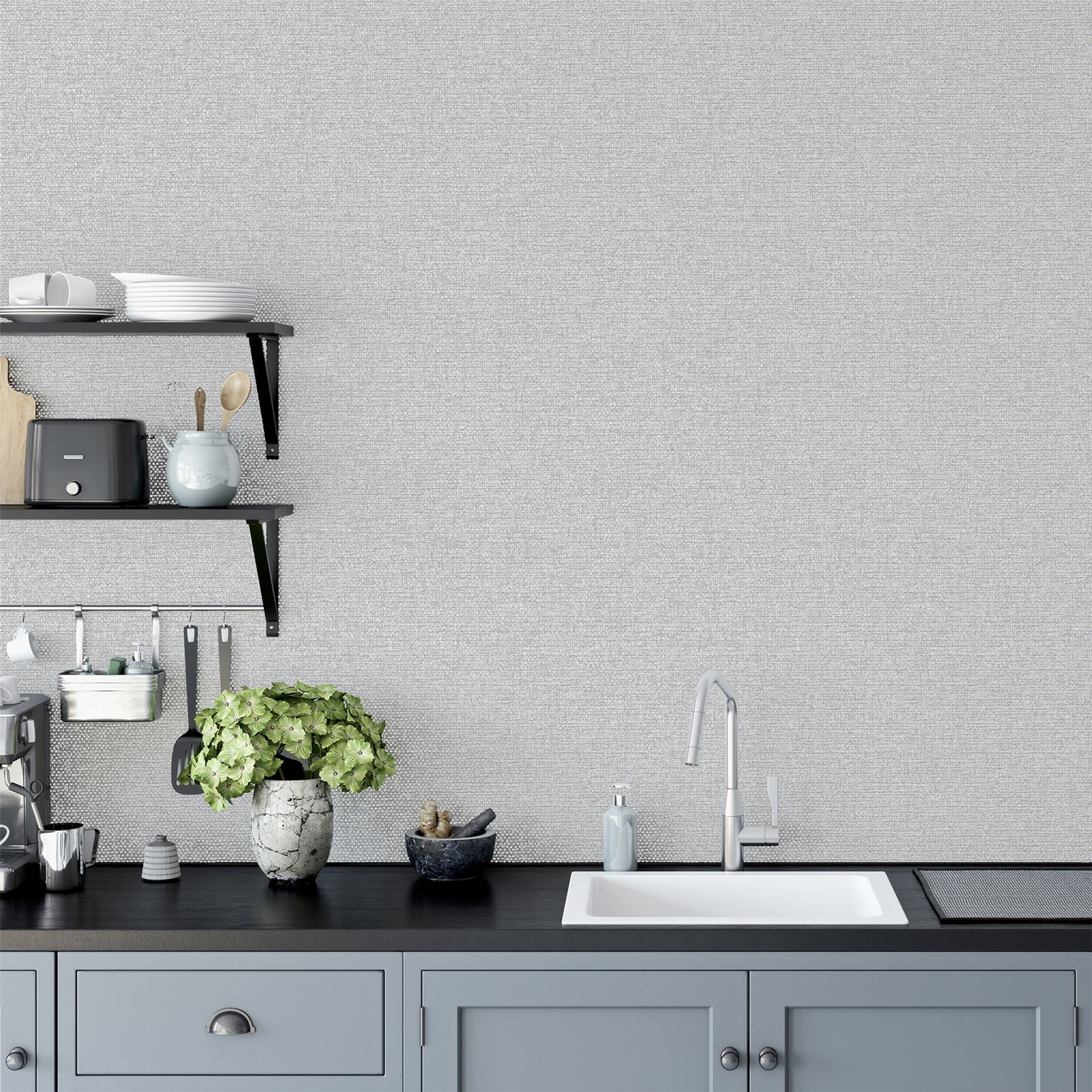 Calico Plain Wallpaper sw12