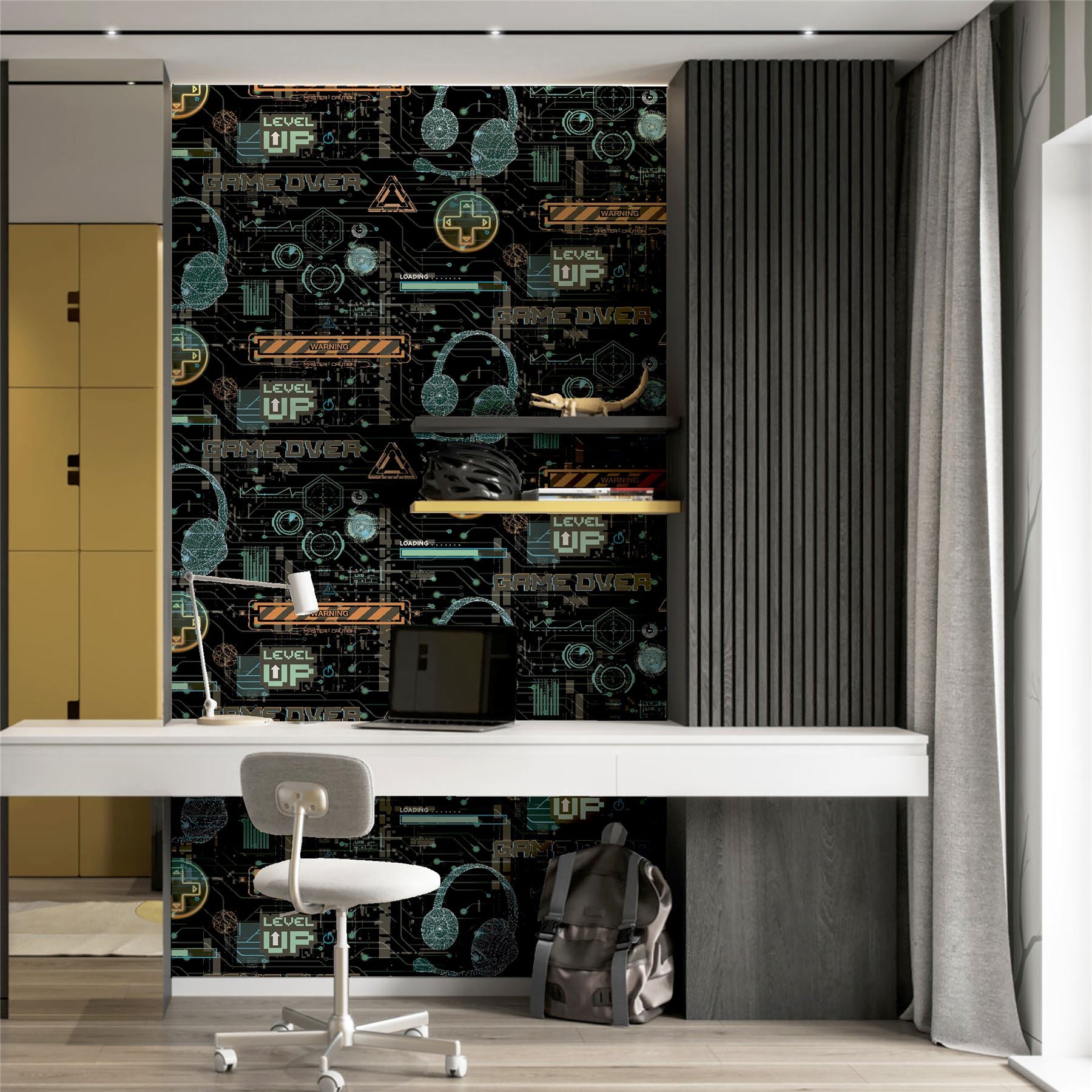 Gamer Multicolured Wallpaper