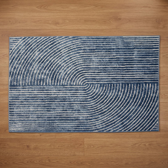 Muse Zen Navy Rug