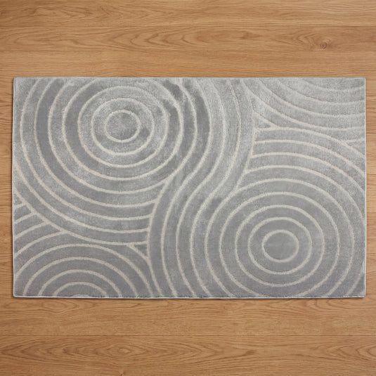 Rhythm Sculpt Grey Rug