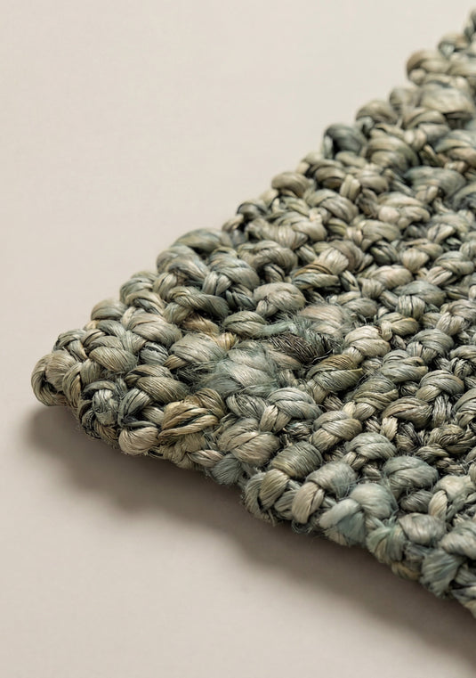 Whitefield Handwoven Boucle 45x75cm Grey Doormat