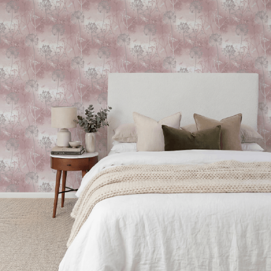 Damselfly Blush Wallpaper