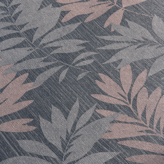 Stardust Palm Pink/Grey Wallpaper